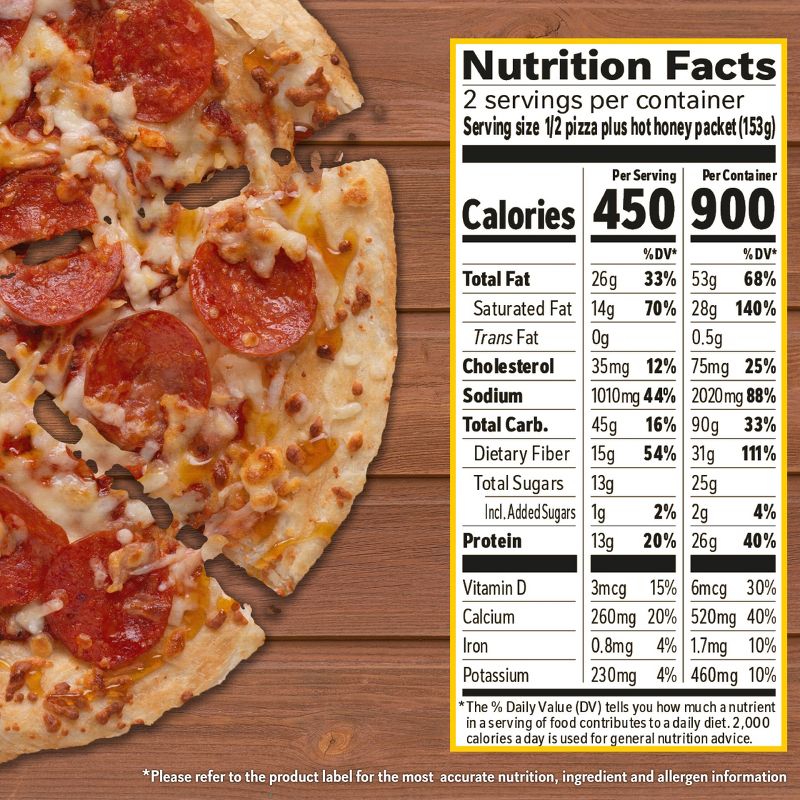 California Pizza Kitchen Frozen Pepperoni Pizza with Hot Honey - 10.8oz, 4 of 12