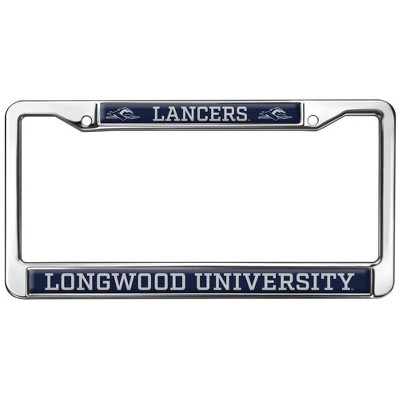 Longwood University Mascot Full Size Standard License Plate Metal Frame