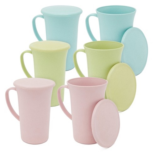 Cup Handle Glass Mug Mugs Straw, Iced Coffee Cups Lids Straws