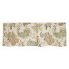RLF Home 100% Cotton High Quality Tila Tailored Window Valance with 1.5" Rod Pocket 50" W X 12" L Cream - 3 of 4