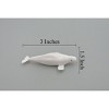 Collectible Wildlife Gifts | Whale, Beluga, White Whale, High Quality, Rubber, Hand Painted, Realistic, Toy Figure, Model, Gift,  3"  CH545 BB159 - 3 of 4