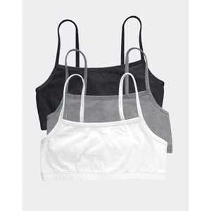 Hanes Women's String Crop Bralette, 3-Pack - 1 of 1