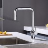 SUMERAIN Stainless Steel 304 Pull Down Kitchen Sink Faucet, Dual Spray Mode Lead-free Faucet, Chrome - 2 of 4