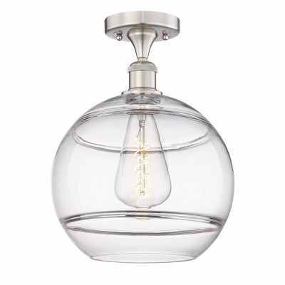 Rochester - 1 Light Semi-Flush Mount In Industrial Style-13.5 Inches Tall and 12 Inches Wide