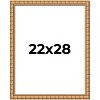 PosterPalooza | 22x28 Modern Bamboo Picture Frame, UV Acrylic, 5 Finishes - 2 of 4