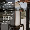 GasOne 30QT Turkey Fryer and 10QT Fish Fryer Set, Seafood Boil Steamer, Crawfish Boiler, Outdoor Cooker for Crab, Shrimp, Lobster - 3 of 4