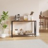 Console Table, Entryway Table, Easy Assembly，Entrance Table for Living Room, Entryway, Hallway, Foyer - 4 of 4