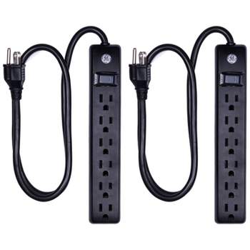 GE UltraPro 8-Outlet Power Strip Surge Protector, 8ft. Power Cord - 37870 