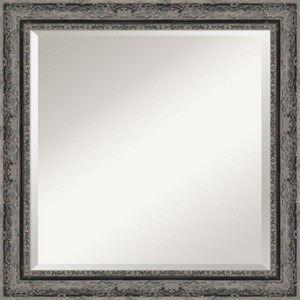 Amanti Art Filigree Beveled Framed Bathroom Vanity Wall Mirror - 1 of 4