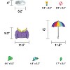 Carson-Dellosa Carson Dellosa One World Sloth Dress Me for the Weather Bulletin Board Set 54 Pieces - 4 of 4