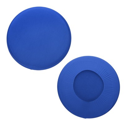 Unique Bargains Washable Elastic Round Stool Slipcovers and Furniture Covers Dia 11-14 Inch 2 Pcs Navy Blue