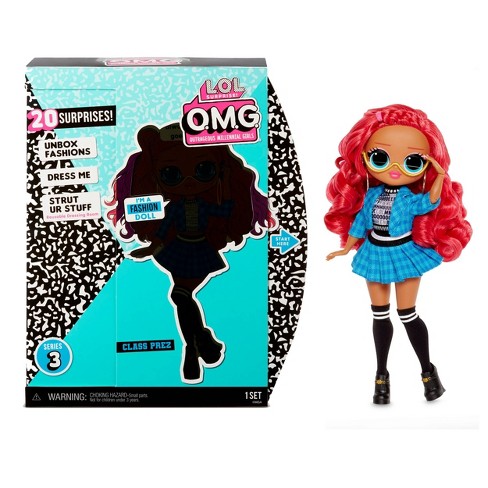 L O L Surprise O M G Series 3 Class Prez Fashion Doll With Surprises Target