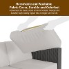 5 Pieces Patio Furniture Set, Rattan Outdoor Patio Furniture Sofa Set with Anti-Slip Cushions, All-Weather Wicker Sectional Sofa - 2 of 4
