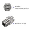 Unique Bargains Stainless Steel Durable Design Universal Surface Clean Tips 6 Pcs - 4 of 4