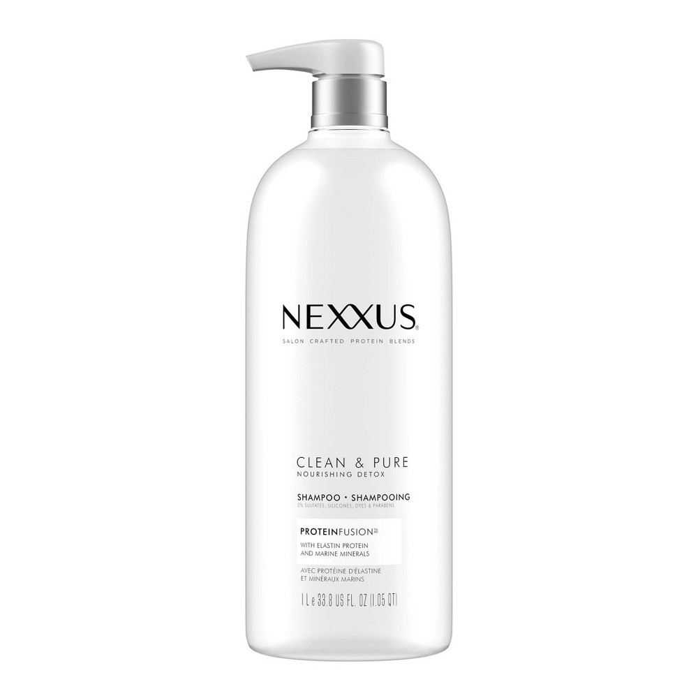 Nexxus Clean And Pure Clarifying Shampoo For Nourished Hair With Proteinfusion 33.8 Fl Oz