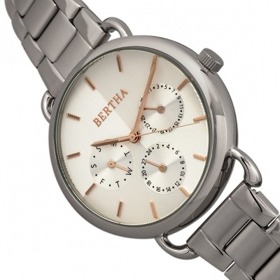 Bertha Gwen Ladies Watch w/Day/Date - image 2