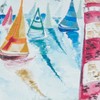 Saro Lifestyle Coastal Outdoor Lighthouse Poly Filled Pillow, 20"x20", Multicolored - 3 of 4