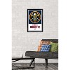 Trends International NBA Denver Nuggets - Logo 21 Framed Wall Poster Prints - 2 of 4
