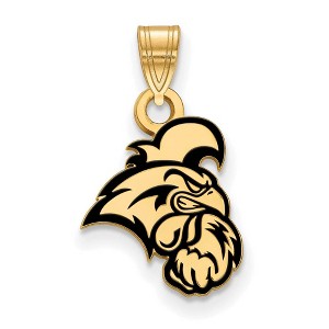 Black Bow Jewelry 14k Yellow Gold Plated Sterling Silver Coastal Carolina Chanticleers NCAA Small Pendant - 1 of 3