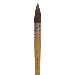 Creative Mark Harmony Blue Squirrel Quill Watercolor Brushes - Professional Watercolor Brushes for Artists - Handcrafted Full Bellied Watercolor Quill - 1 of 4