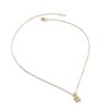 SOHI Women's Gold Minimal Pendant Necklace - 2 of 4