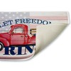 Stupell Industries Let Freedom Ring Truck Printed Plush Bath Mat And Bath Rug, Design By Kim Allen, 18"X30" - 2 of 4
