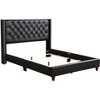Passion Furniture Julie Tufted UpholsteLow Profile Queen Panel Bed - 3 of 4