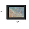HomeRoots Seashore Star Black Framed Print Wall Art - 3 of 4