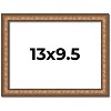 PosterPalooza | Photo Size Slim Profile Gold Picture Frame - UV Acrylic, Foam Board Backing, Hanging Hardware - 2 of 4