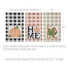 Annie Check Multicolor Harvest Tea Towel Set of 3 - 2 of 4