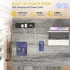 Aheaplus L Shaped Desk with Power Outlet & LED Strip - 4 of 4