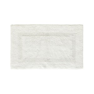 Lux Premium 100% Cotton Ultra-Soft Reversible Bathroom Rug-Durable Tufted Weave, Highly Absorbent Solid Pattern for Multipurpose use - 1 of 4