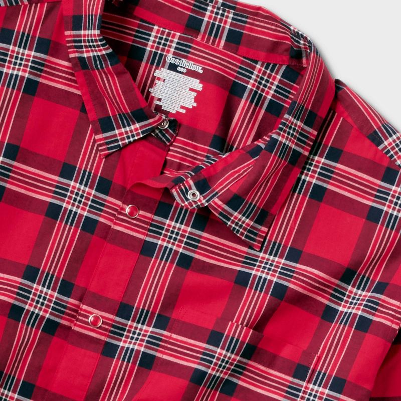 Men's Long Sleeve Adaptive Button-Down Shirt - Goodfellow & Co™, 3 of 4