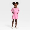 Toddler Girls' Long Sleeve Dress - Cat & Jack™ - 3 of 3