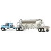 First Gear DCP 1/64 Blue GMC General with 34in Flattop Sleeper & Heil Pneumatic Tank Trailer 60-1924 - 4 of 4