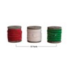 Storied Home 10 Yard Velvet Ribbon on Wood Spool, Set of 3 Colors - 2 of 3