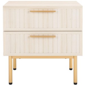 Axelle 2 Drawer Nightstand - NST9608 - Safavieh - 1 of 4