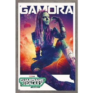 Trends International Marvel Guardians of the Galaxy Vol. 3 - Gamora One Sheet Framed Wall Poster Prints - 1 of 4