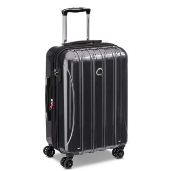 DELSEY Paris Aero Expandable Hardside Carry On Spinner Suitcase - Platinum