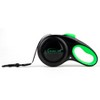 Cozy Grip Retractable Dog Leash Size L (Black/Green) - 2 of 4