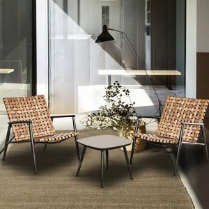 GRANDPATIO 2 - Person Outdoor Wicker Seating Group - 1 of 4