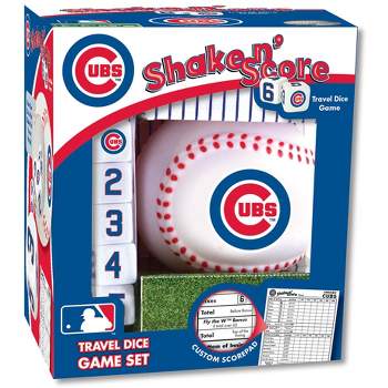 MasterPieces Officially Licsenced MLB Chicago Cubs Shake N' Score Dice Game for Age 6 and Up