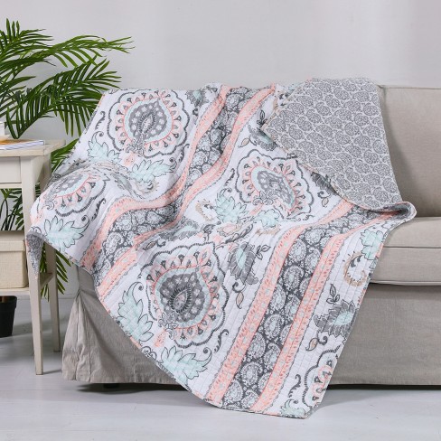 Darcy Quilted Throw - Levtex Home : Target