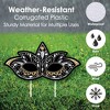Big Dot of Happiness Masquerade - Yard Sign and Outdoor Lawn Decorations - Carnival Mask Party Yard Signs - Set of 8 - 3 of 4