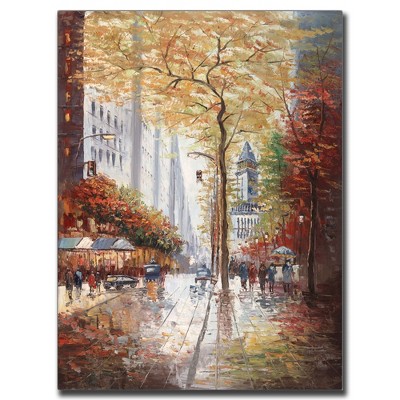 Trademark Fine Art - Joval 'French Street Scene II'