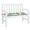 vidaXL Bench Cushion Outdoor Water Repellent Bench Cushion Pad Oxford Fabric - Multicolor 39.3" x 19.7" x 2.8" - 3 of 4