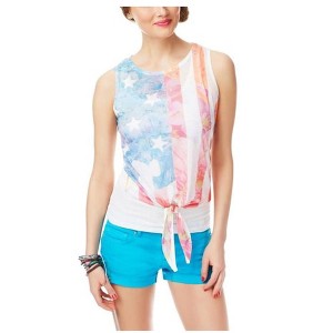 Aeropostale Womens Stars And Stripes Tank Top - 1 of 1