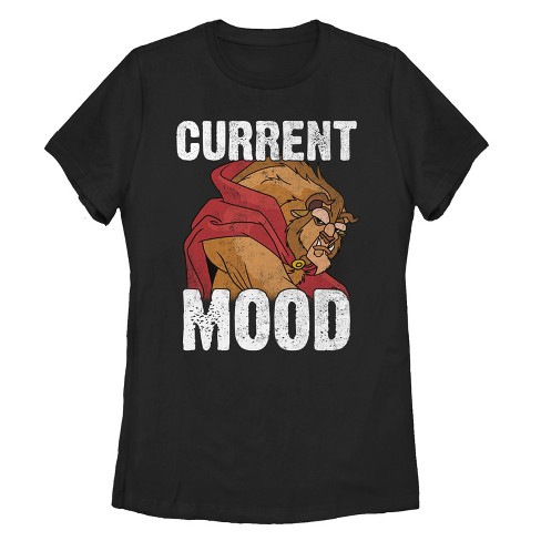 Women's Beauty and the Beast Current Mood T-Shirt - image 1 of 3