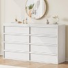 Zstar Chest of Drawers, Drawer Dresser with Concave Handles for Bedroom, Hallway - 2 of 4