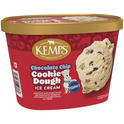 Kemps Chocolate Chip Cookie Dough Ice Cream - 48 fl oz